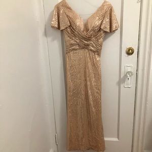Golden gown